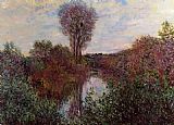 Small Arm of the Seine at Mosseaux by Claude Monet